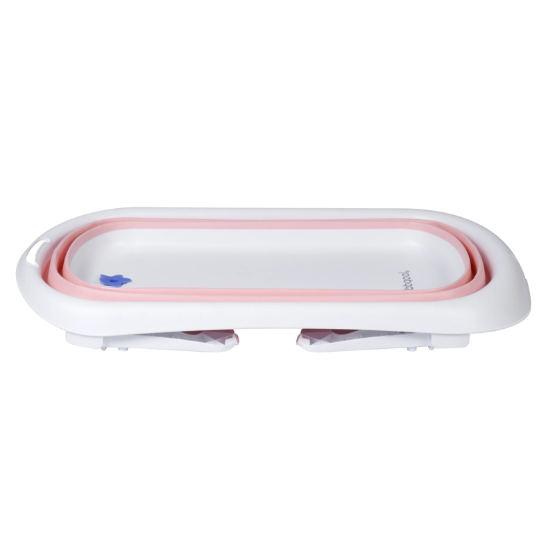 BAÑERA BBQOOL PLEGABLE SPLASHY PINK + SOPORTE ERGONÓMICO ROSADO - 5
