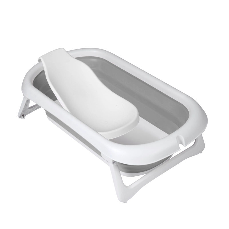 BAÑERA BBQOOL PLEGABLE SPLASHY GREY + SOPORTE ERGONÓMICO GRIS - 3