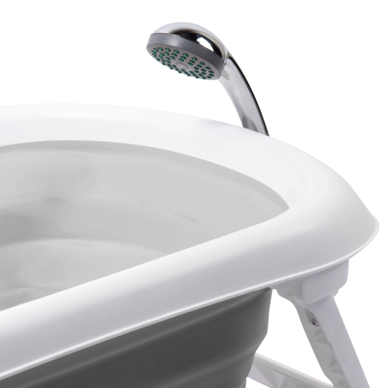 BAÑERA BBQOOL PLEGABLE SPLASHY GREY + SOPORTE ERGONÓMICO GRIS - 7
