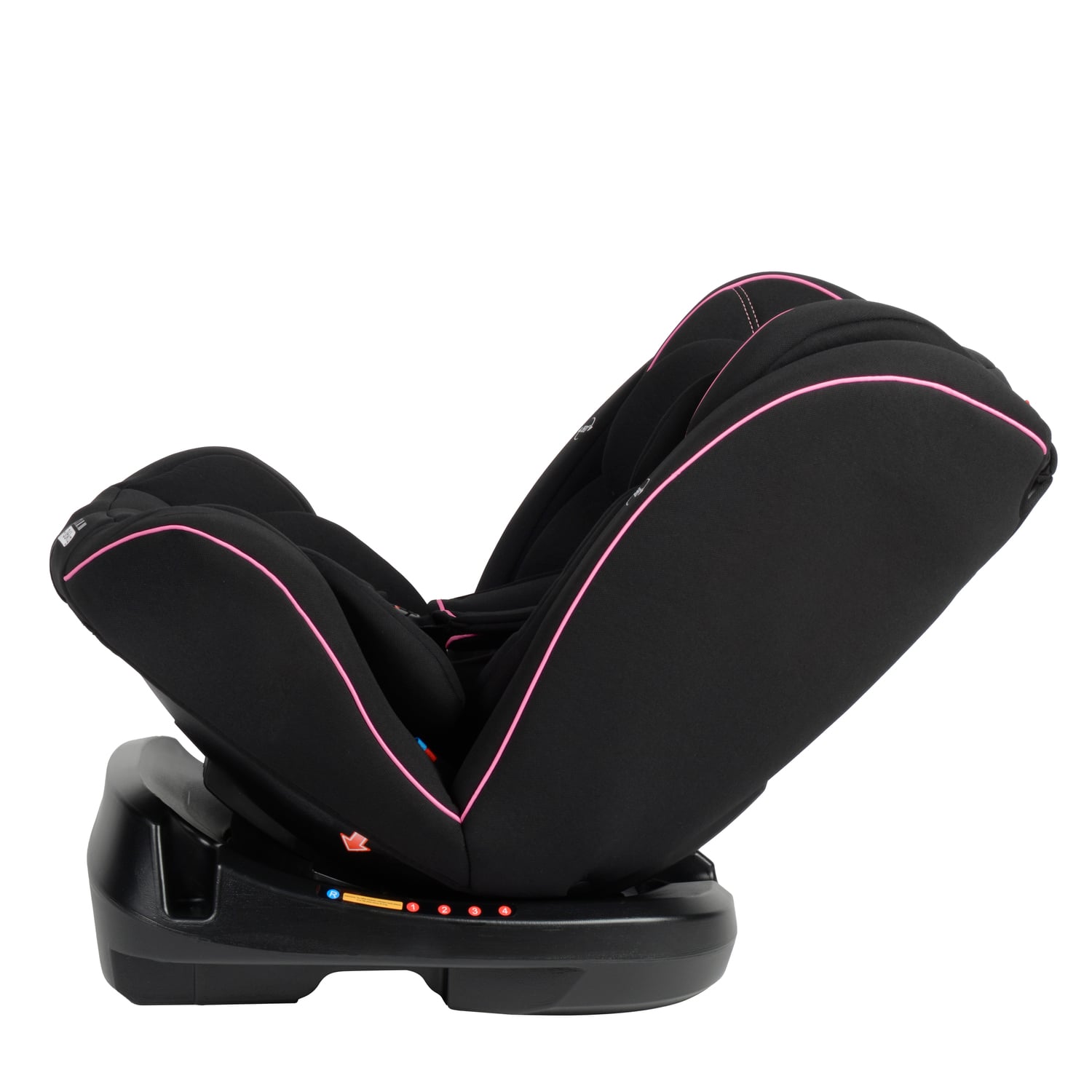 SILLA AUTO BBQOOL CONVERTIBLE APOLO 360° PINK NEGRO - 5