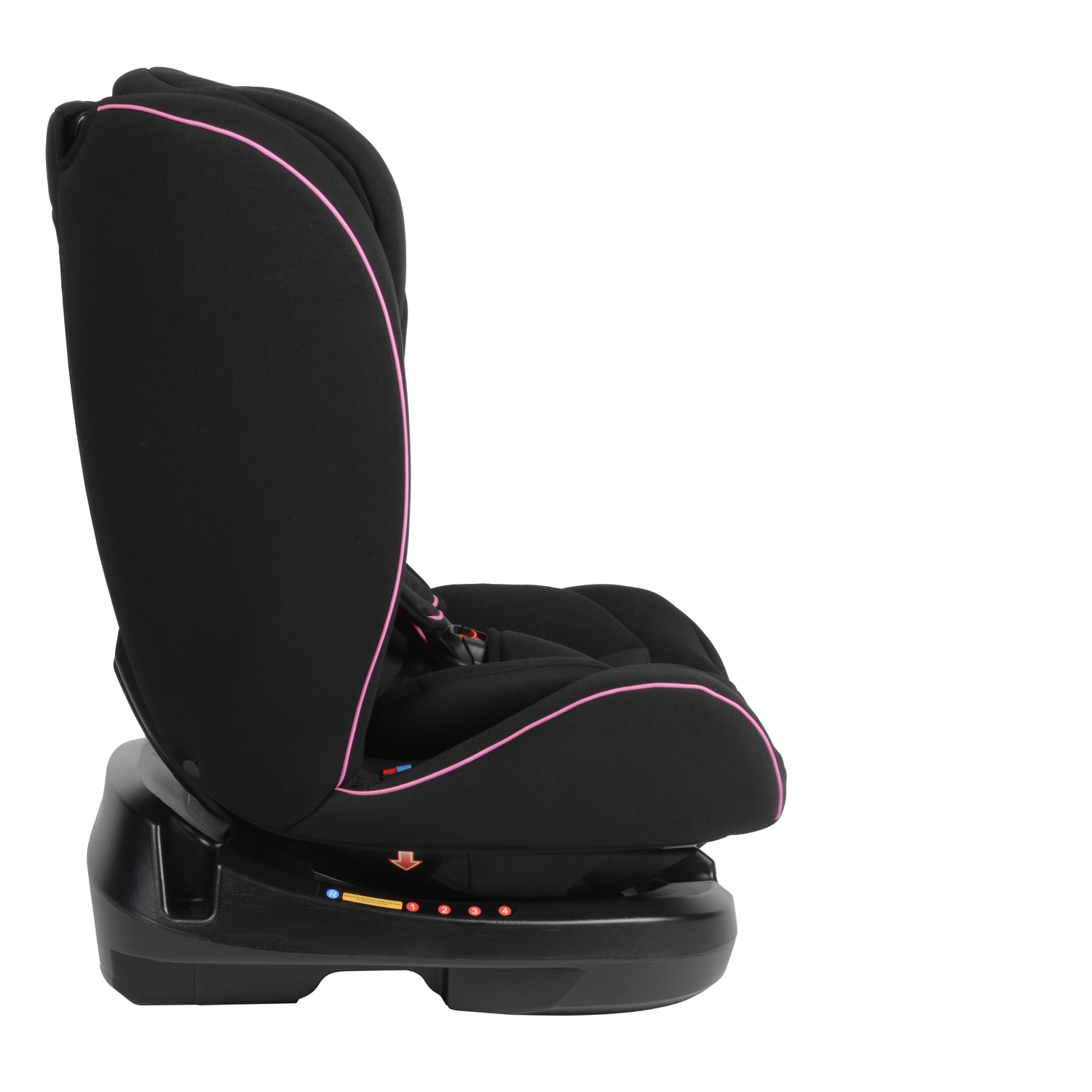 SILLA AUTO BBQOOL CONVERTIBLE APOLO 360° PINK NEGRO - 7
