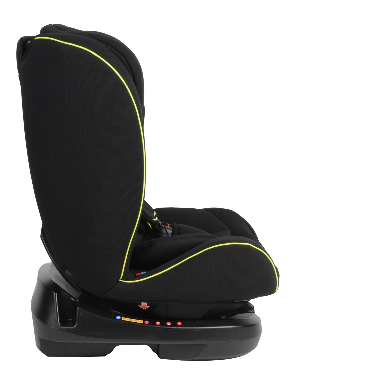 SILLA AUTO BBQOOL CONVERTIBLE APOLO 360° LIME NEGRO - 7