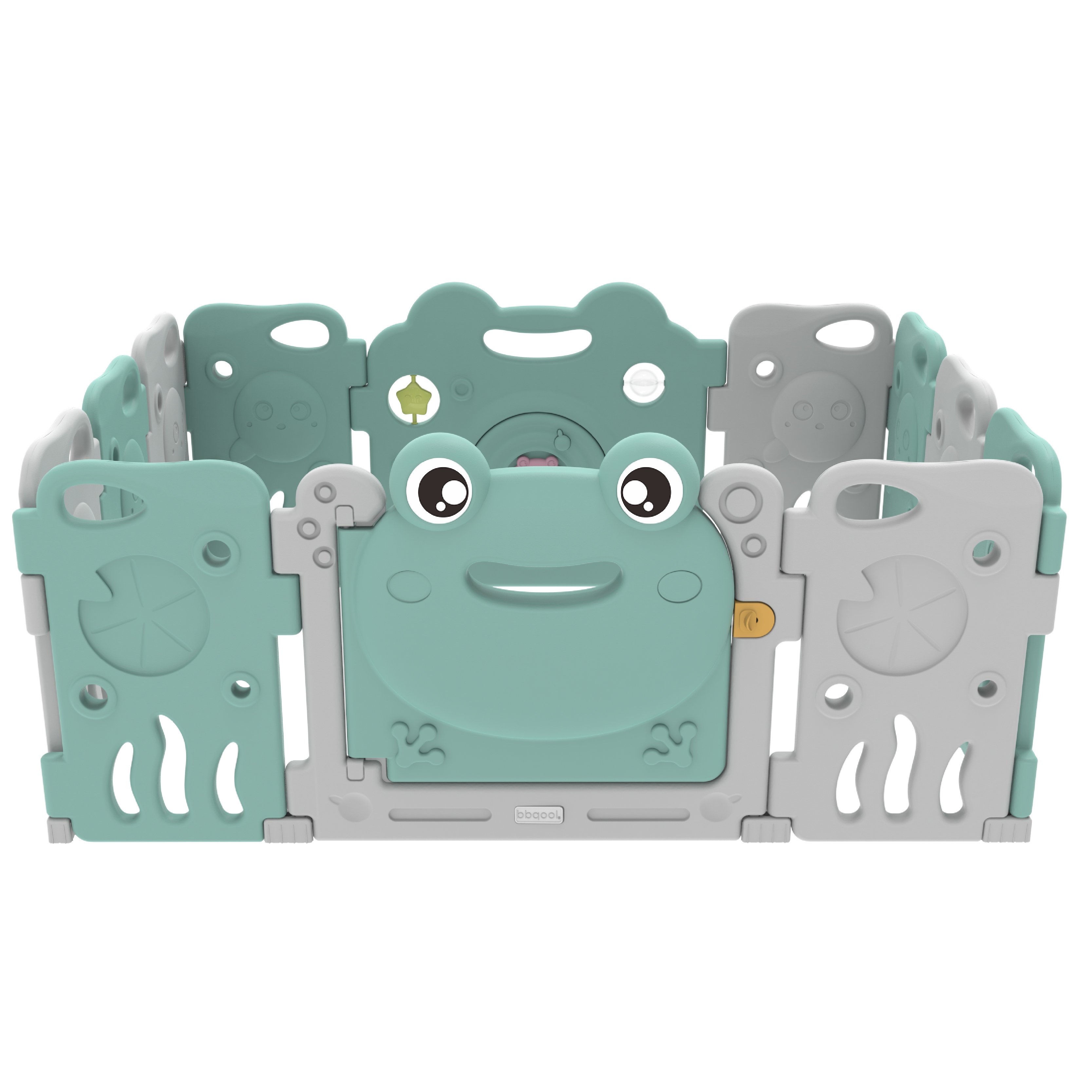 CORRAL BBQOOL DIDÁCTICO JUEGOS FROG MINT MENTA - 2