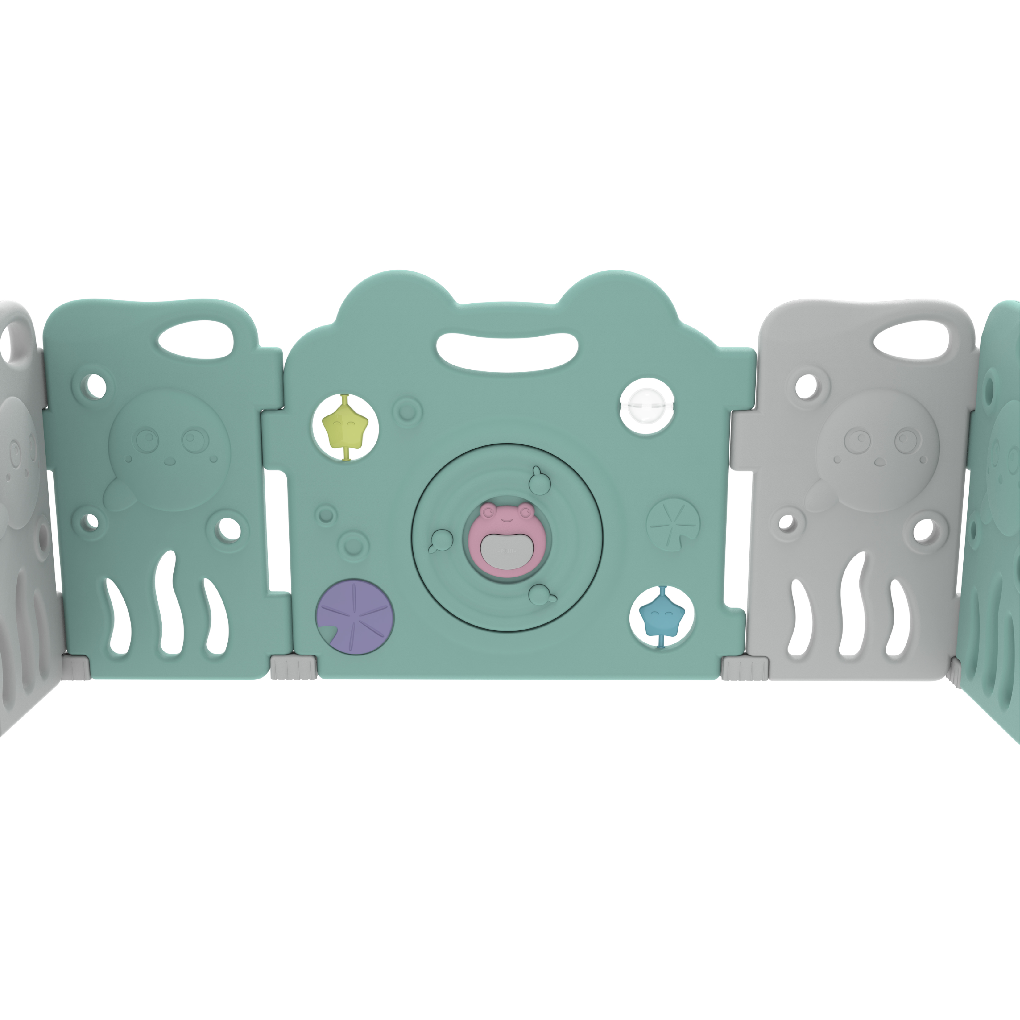 CORRAL BBQOOL DIDÁCTICO JUEGOS FROG MINT MENTA - 5