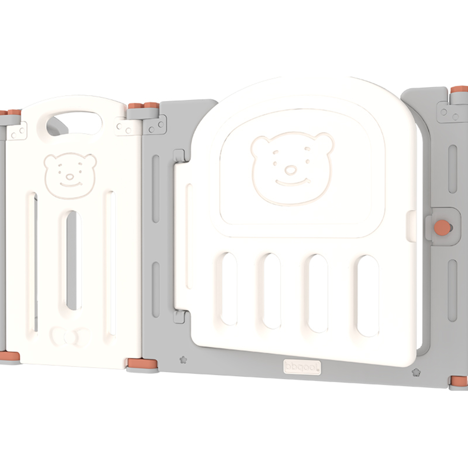 CORRAL BBQOOL DIDÁCTICO JUEGOS PLEGABLE TEDDY GREY GRIS - 5