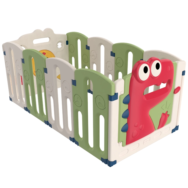 CORRAL BBQOOL DIDÁCTICO JUEGOS DINOSAUR GREEN VERDE - 3