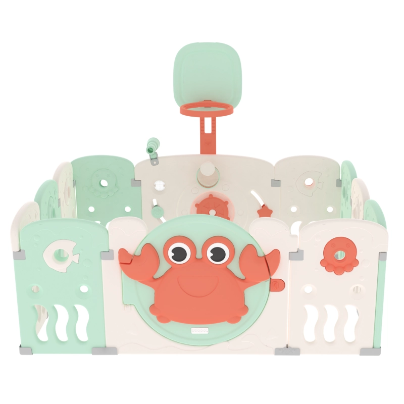 CORRAL BBQOOL DIDÁCTICO JUEGOS OCEAN MINT MENTA - 2