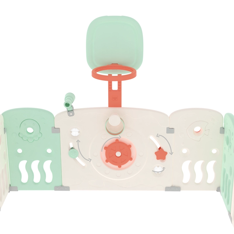 CORRAL BBQOOL DIDÁCTICO JUEGOS OCEAN MINT MENTA - 5