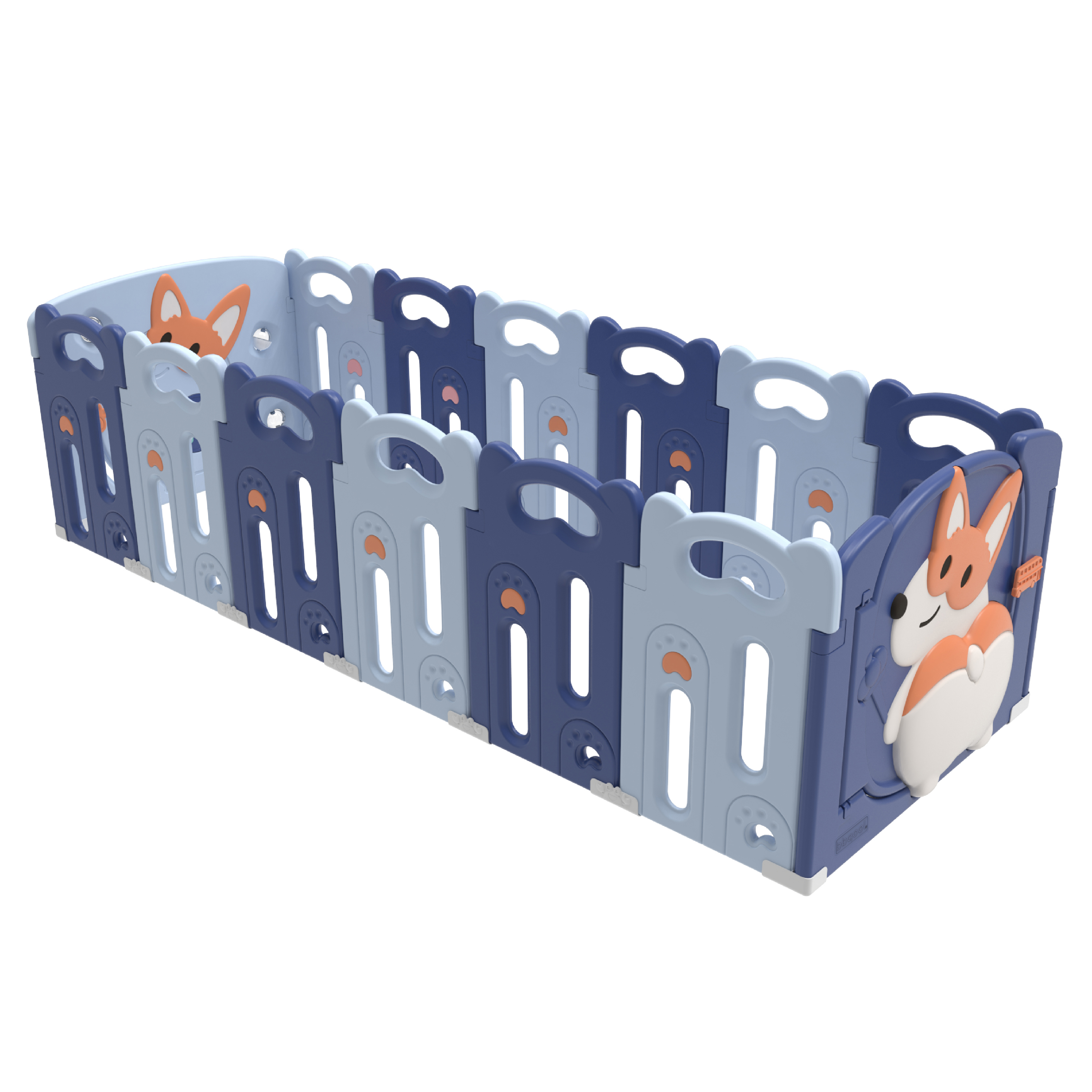 CORRAL BBQOOL DIDÁCTICO JUEGOS CORGI BLUE AZUL - 3