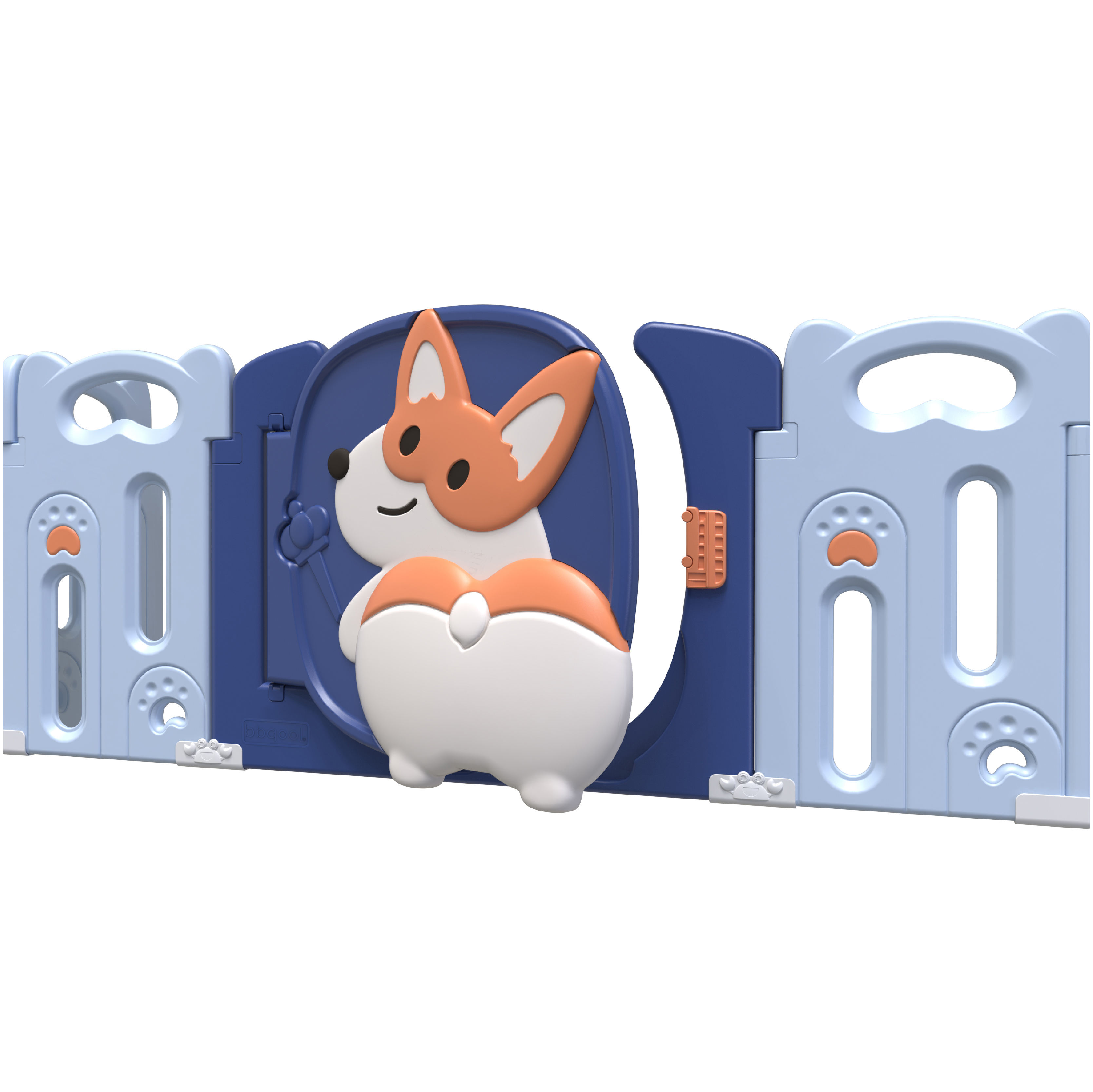 CORRAL BBQOOL DIDÁCTICO JUEGOS CORGI BLUE AZUL - 4