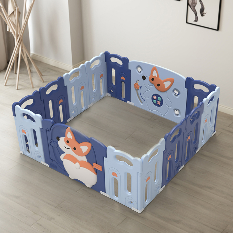 CORRAL BBQOOL DIDÁCTICO JUEGOS CORGI BLUE AZUL - 7