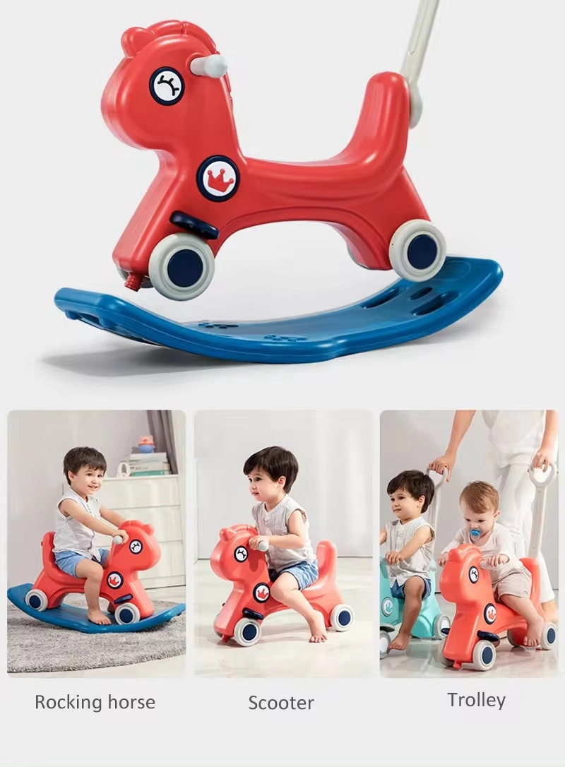 BALANCÍN BBQOOL HORSE 4-IN-1 MINT MENTA - 9