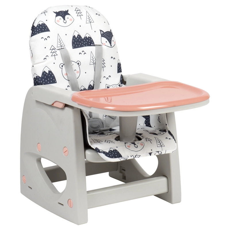 SILLA COMER BBQOOL ESCRITORIO FOODZY 3-IN-1 PINK ROSADO - 6
