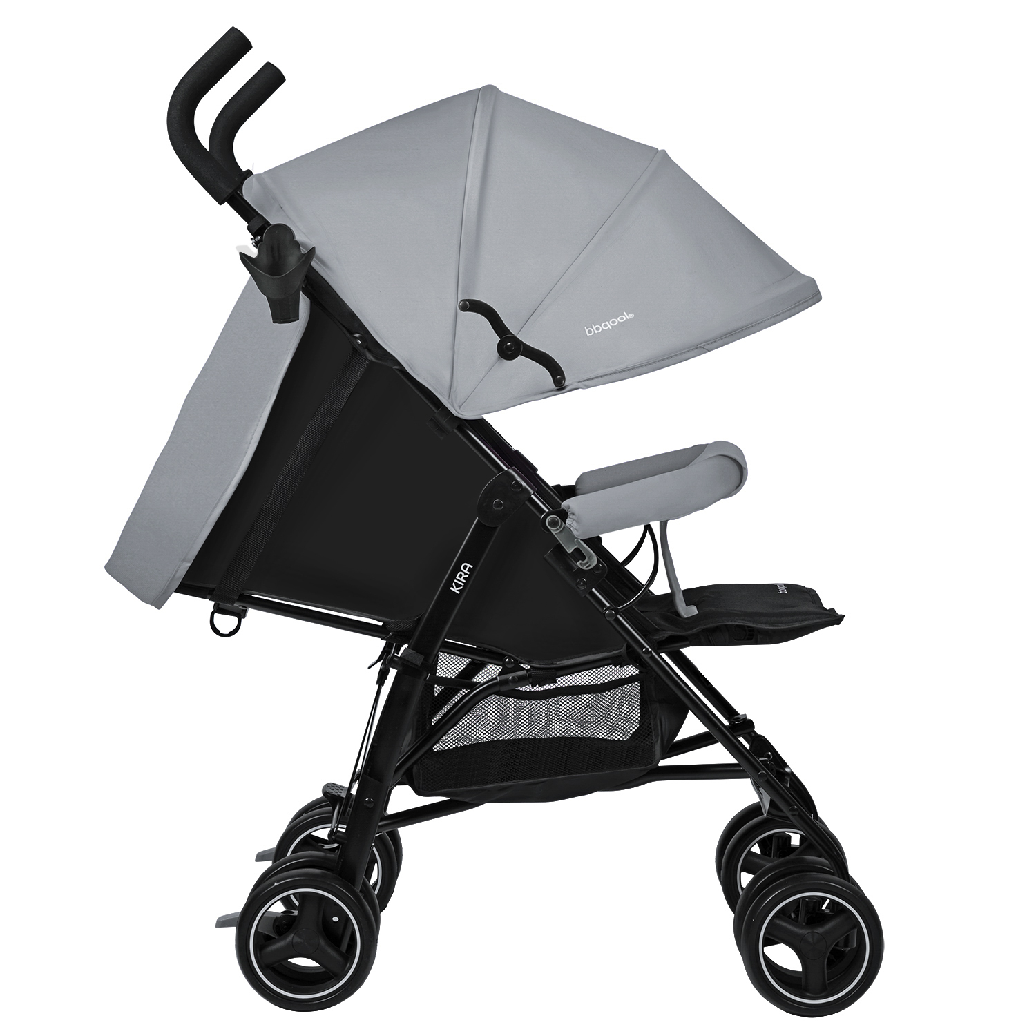 COCHE PARAGUA BBQOOL GRIS KIRA GREY - 3