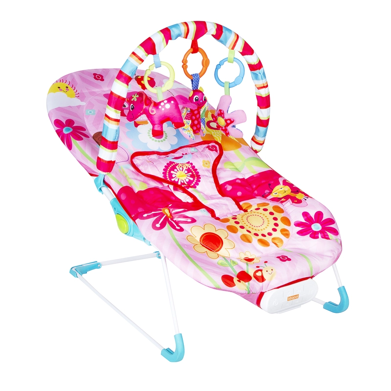SILLA NIDO BOUNCER OWL ROSADO - 2