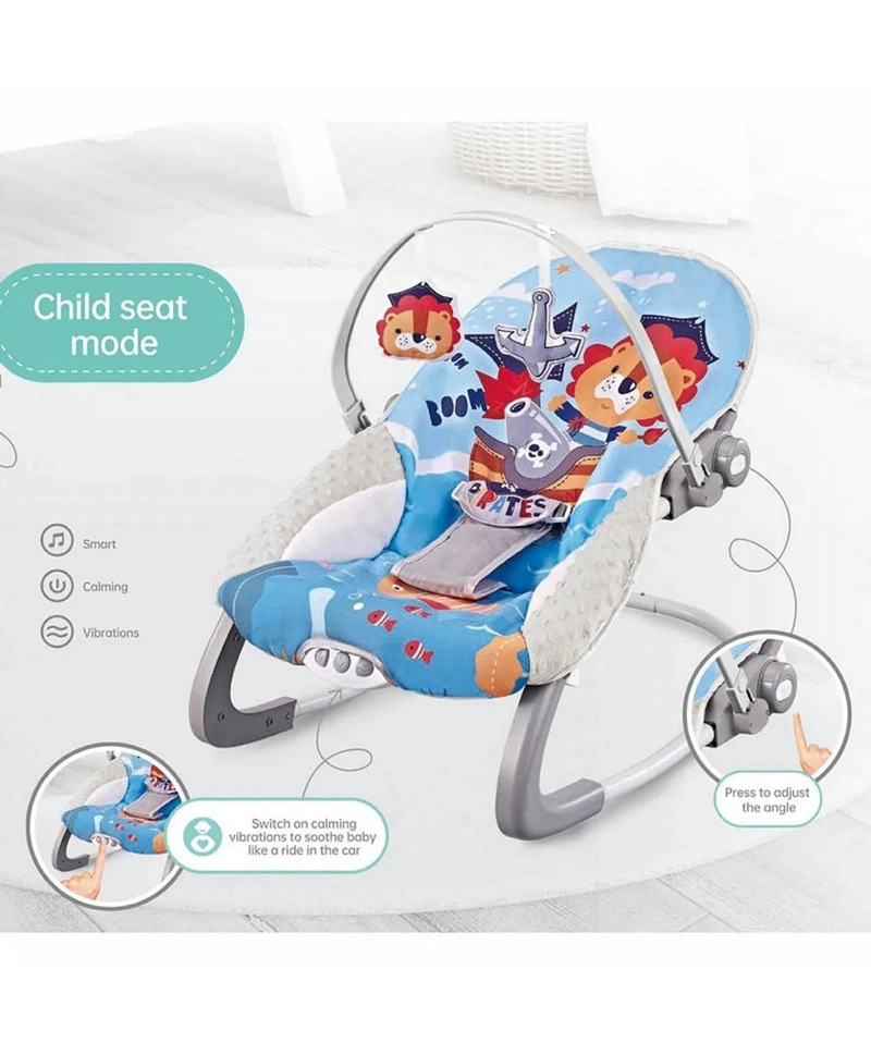 SILLA NIDO BOUNCER LION AZUL - 2