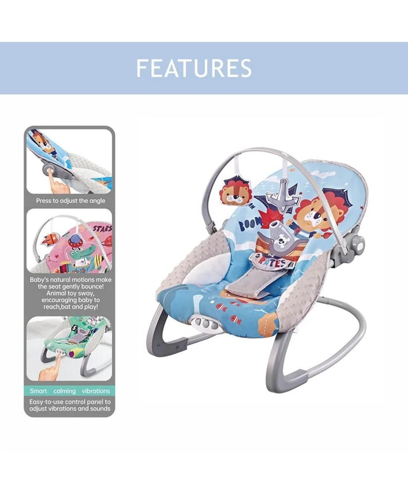 SILLA NIDO BOUNCER LION AZUL - 3