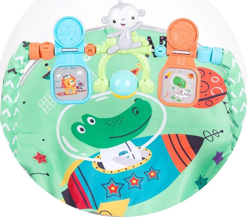 SILLA NIDO MECEDORA ROCKER DINO VERDE - 6