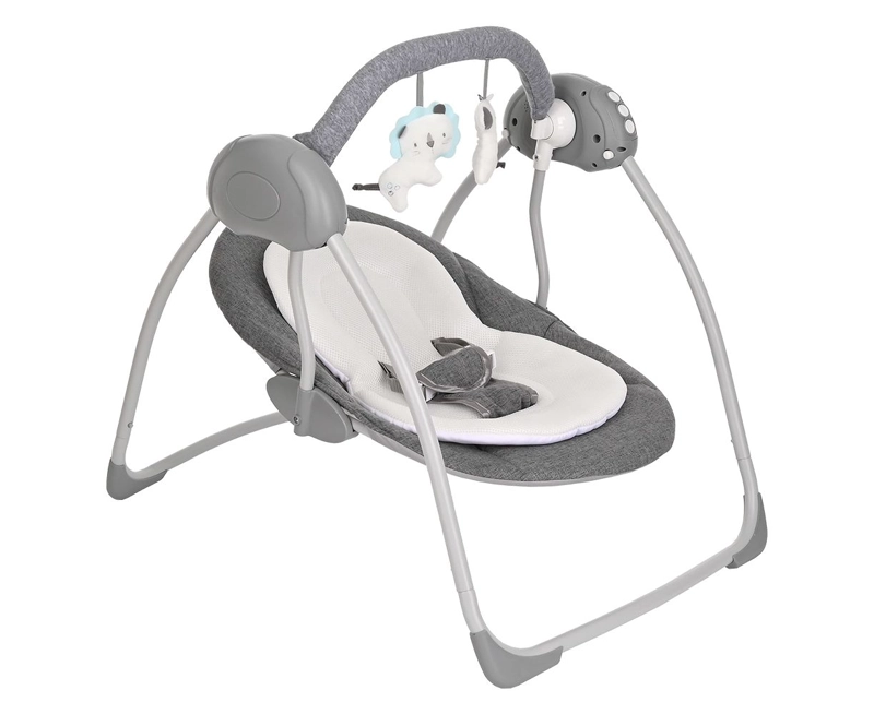 SILLA NIDO COLUMPIO ELECTRONICA SWING GRIS - 1