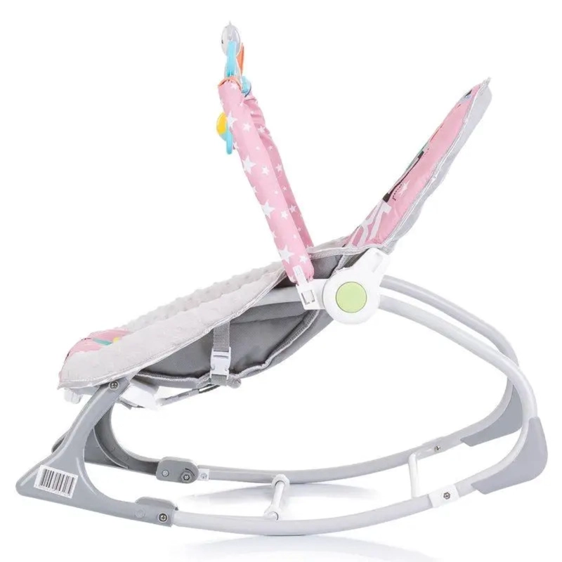 SILLA NIDO MECEDORA ROCKER ROBOT ROSADO - 2