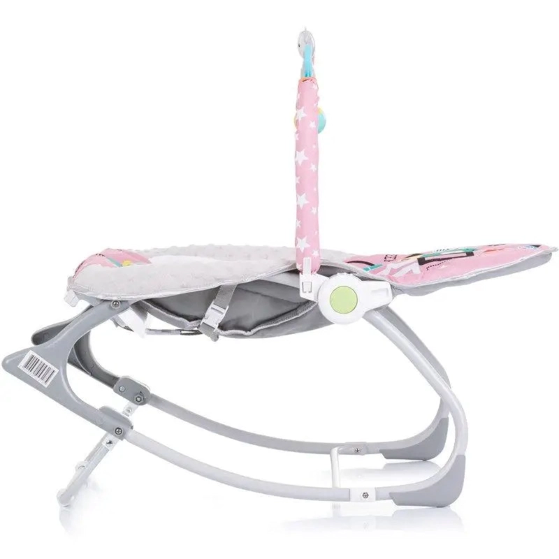 SILLA NIDO MECEDORA ROCKER ROBOT ROSADO - 3