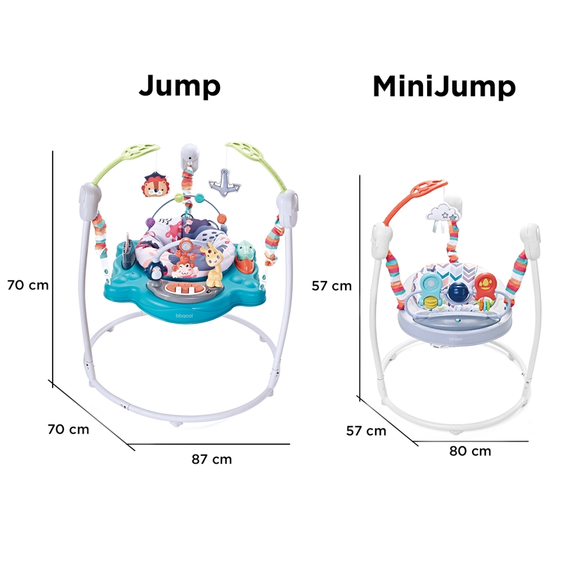 CENTRO DE ACTIVIDADES SALTARINA MINI JUMP VERDE - 4