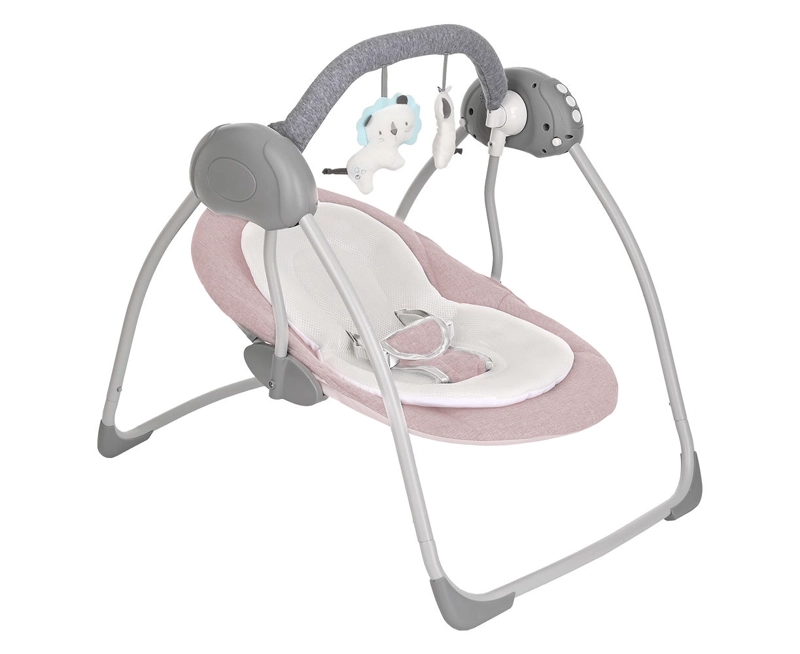 SILLA NIDO COLUMPIO ELECTRONICA SWING ROSADO - 1