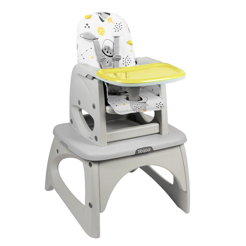 SILLA DE COMER ESCRITORIO FOODZY 4-IN-1 AMARILLO - 1
