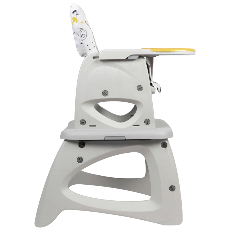 SILLA DE COMER ESCRITORIO FOODZY 4-IN-1 AMARILLO - 4
