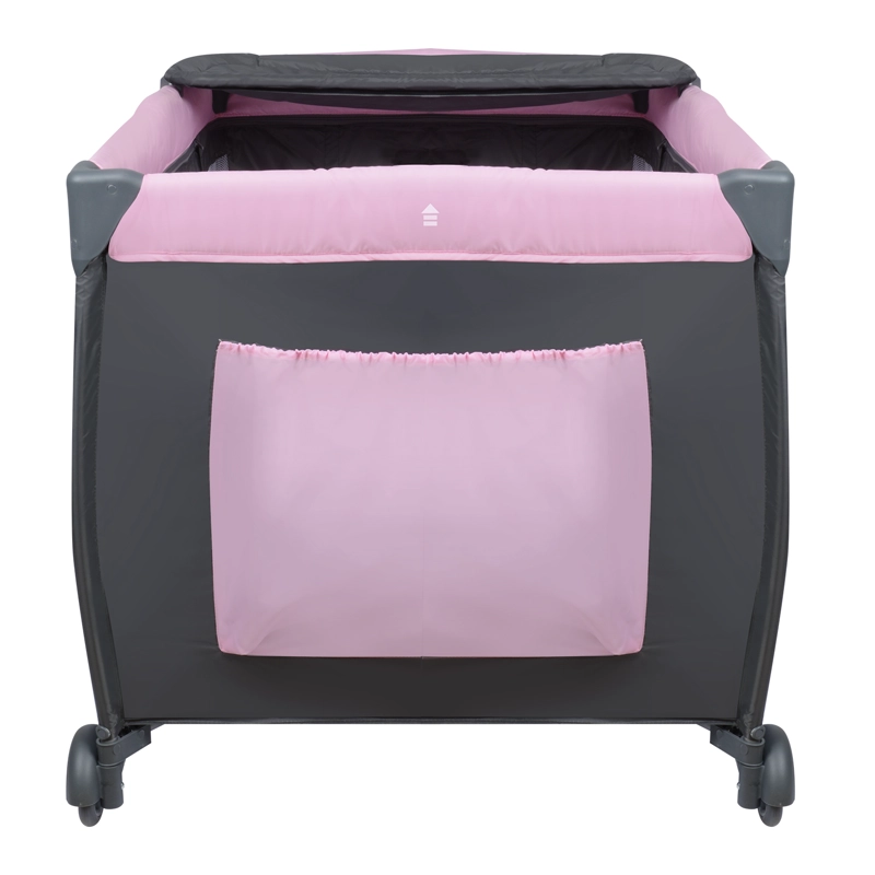 CUNA PLAYARD LYRA ROSADO + COLCHON DE ESPUMA - 5