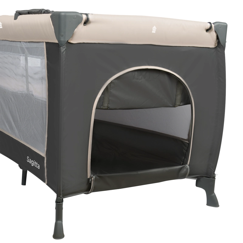 CUNA PLAYARD SAGITTA BEIGE + COLCHON DE ESPUMA - 7