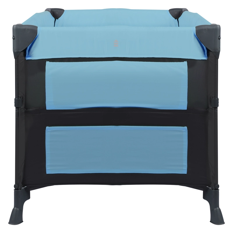 CUNA PLAYARD COLECHO ARA AZUL + COLCHON DE ESPUMA - 7
