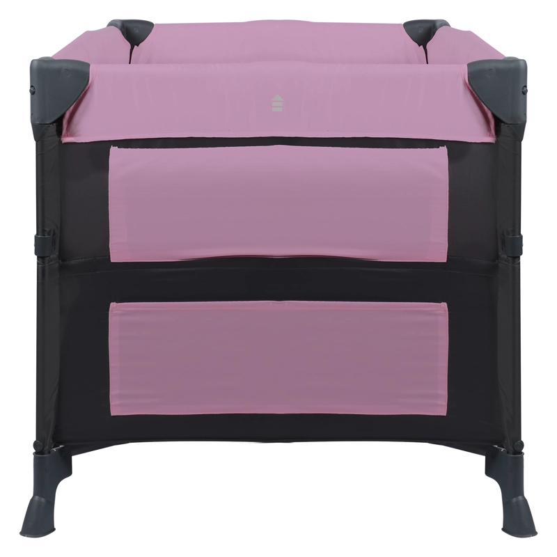 CUNA PLAYARD COLECHO ARA ROSADO + COLCHON DE ESPUMA - 7