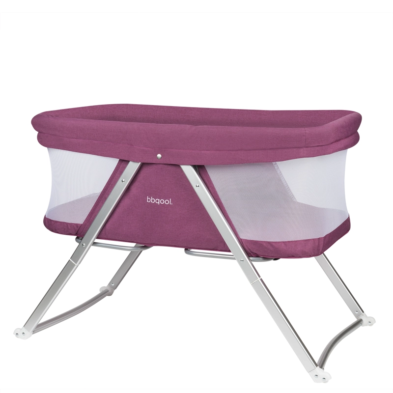 CUNA MOISE S PORTATIL DREAMS ROSADO + COLCHON - 2