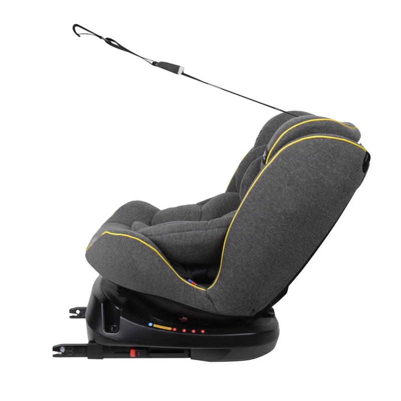 SILLA DE AUTO CONVERTIBLE APOLO ISOFIX LX 360° GRIS - 4