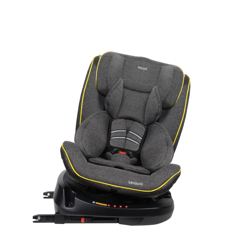 SILLA DE AUTO CONVERTIBLE APOLO ISOFIX LX 360° GRIS - 5