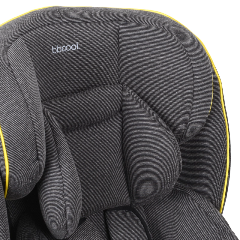 SILLA DE AUTO CONVERTIBLE APOLO ISOFIX LX 360° GRIS - 7