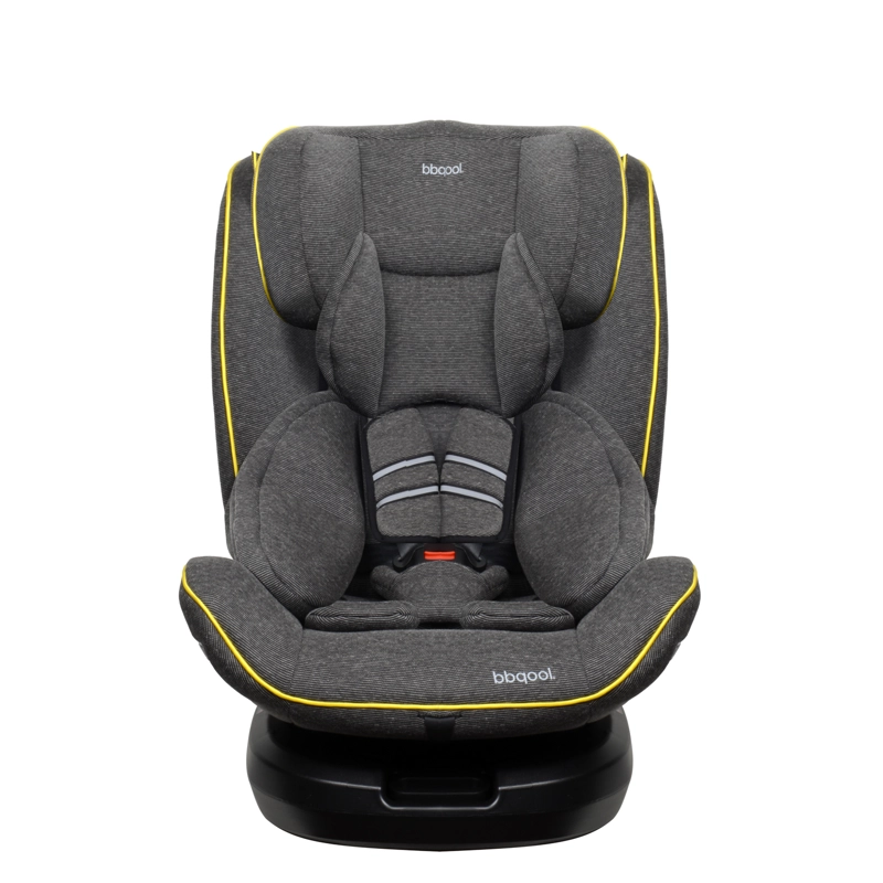 SILLA DE AUTO CONVERTIBLE APOLO ISOFIX LX 360° GRIS + ESPEJO + HEBILLA - 3