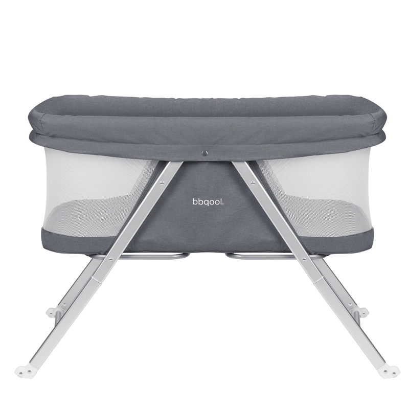 CUNA MOISE S PORTATIL DREAMS GRIS + COLCHON - 3