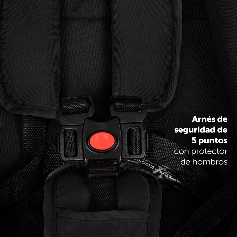 COCHE MALETA COMPACTO REVERSI NEGRO - 5
