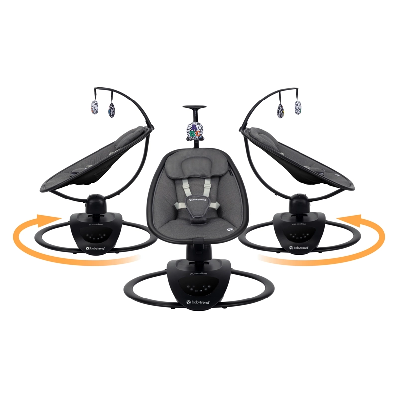 COLUMPIO ELE CTRICO NU-MOTION INFINITY NEGRO CON PANTALLA TACTIL Y CONTROL - 4