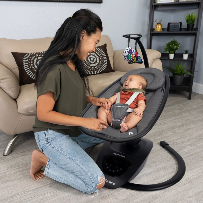 COLUMPIO ELE CTRICO NU-MOTION INFINITY NEGRO CON PANTALLA TACTIL Y CONTROL - 8
