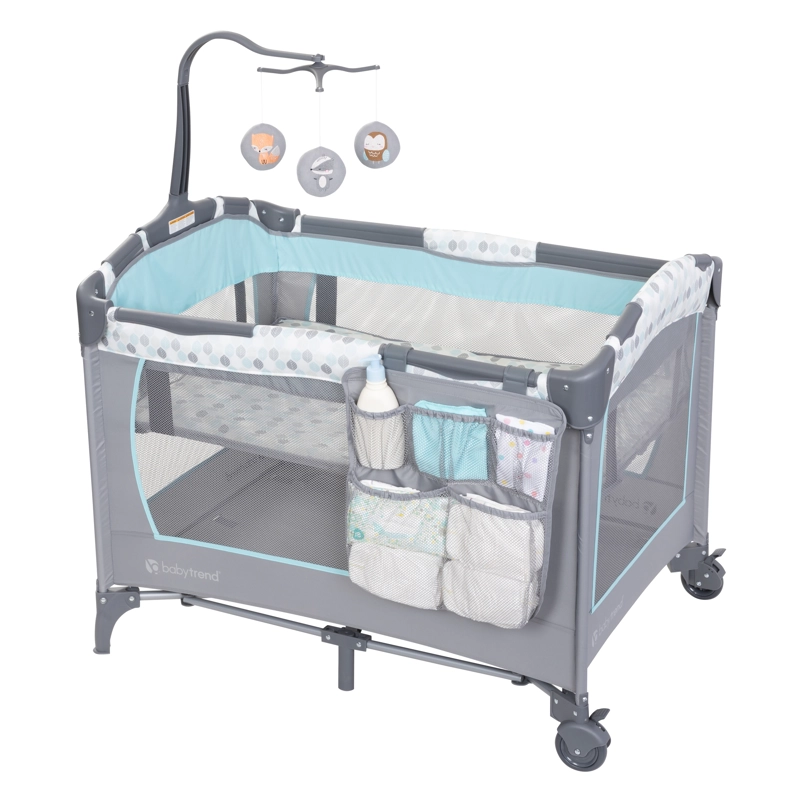 CUNA CORRAL EZ REST LEAF GEO - 1