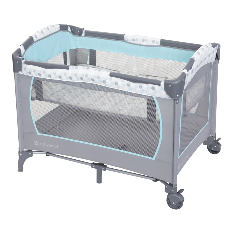 CUNA CORRAL EZ REST LEAF GEO - 2