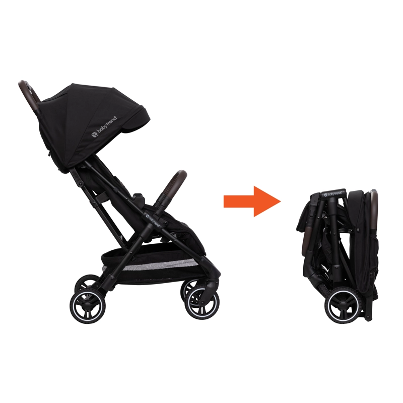 COCHE COMPACTO ZENDA DELUXE ALL-TERRAIN STELLAR NEGRO | APTO PARA AVION - 5