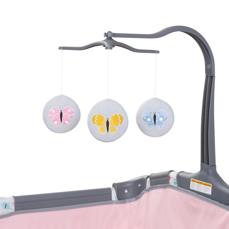 CUNA CORRAL EZ REST BUTTERFLY RAIN - 7