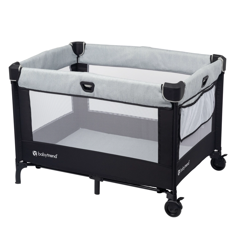 CUNA CORRAL NURSERY DEN CON MOISE S PORTATIL Y MUDADOR AZUL - 4