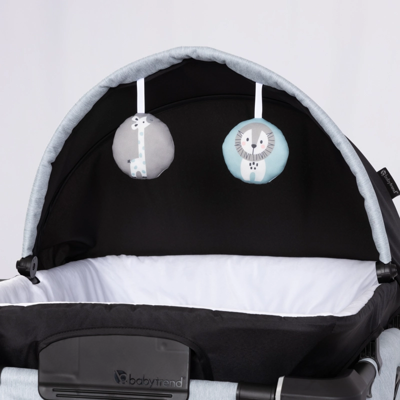 CUNA CORRAL NURSERY DEN CON MOISE S PORTATIL Y MUDADOR AZUL - 9