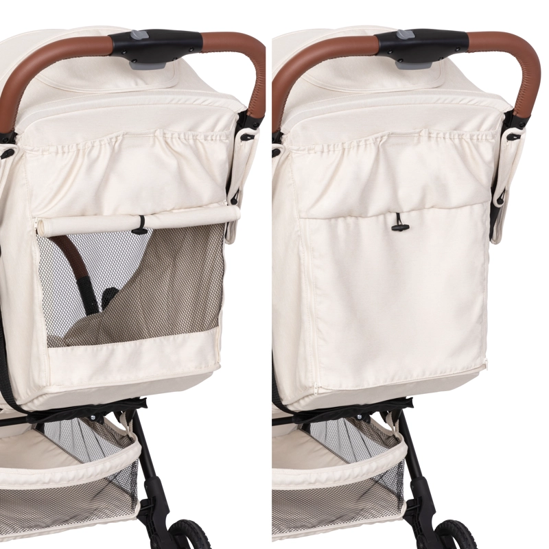 COCHE COMPACTO ZENDA DELUXE ALL-TERRAIN STELLAR BEIGE | APTO PARA AVION - 9