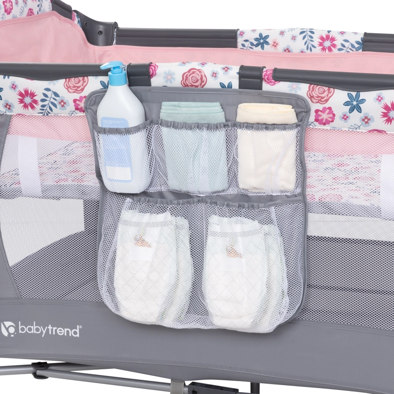 CUNA CORRAL EZ REST FLORA PINK - 6